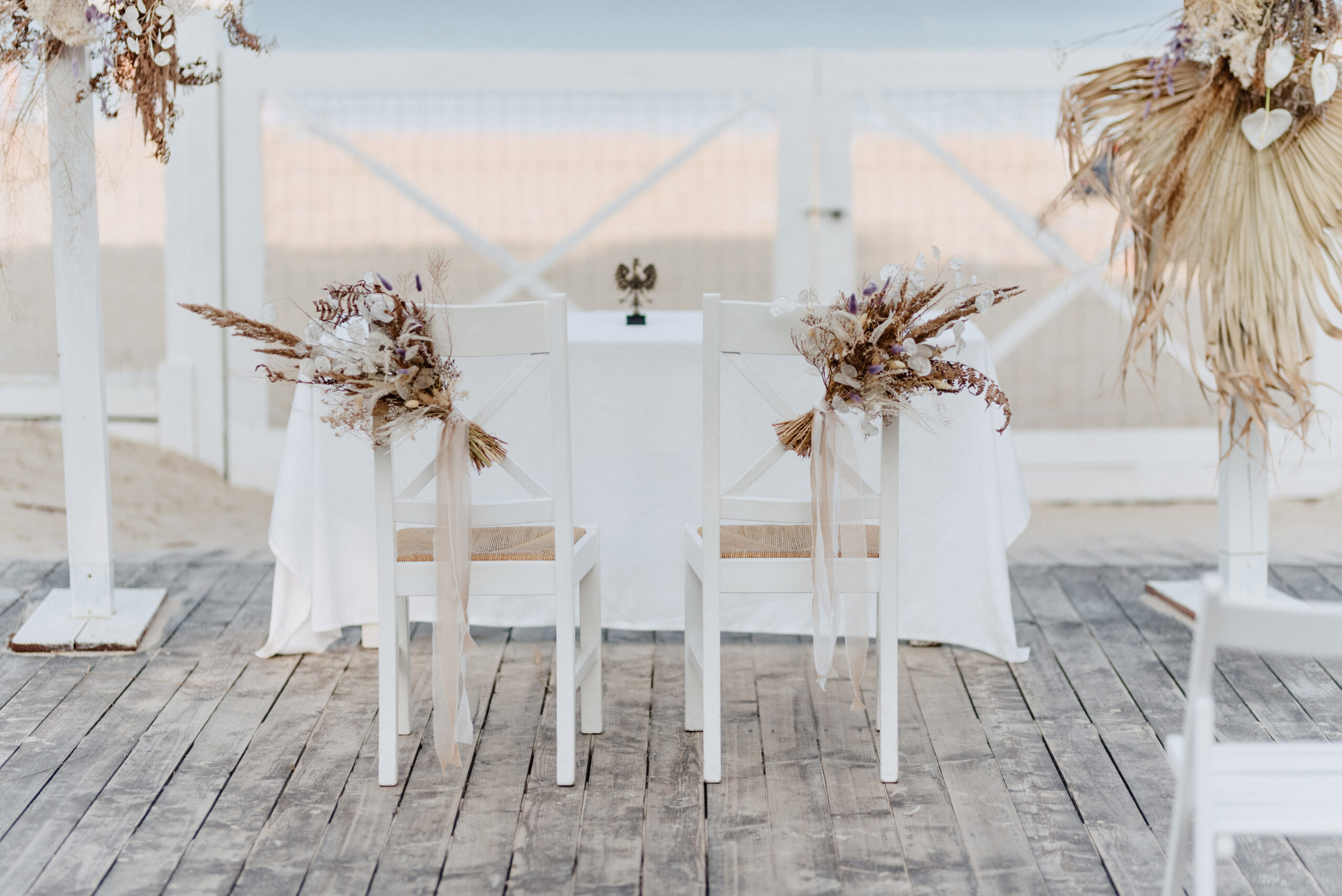 dekoracje ślubne bukiet ślubny kolorowe wesele sala weselna Gdańsk Sopot Gdynia boho White Marlin