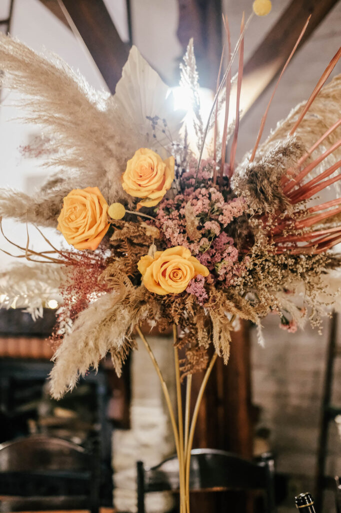 dekoracje ślubne bukiet ślubny kolorowe wesele sala weselna Gdańsk Sopot Gdynia boho Tczew